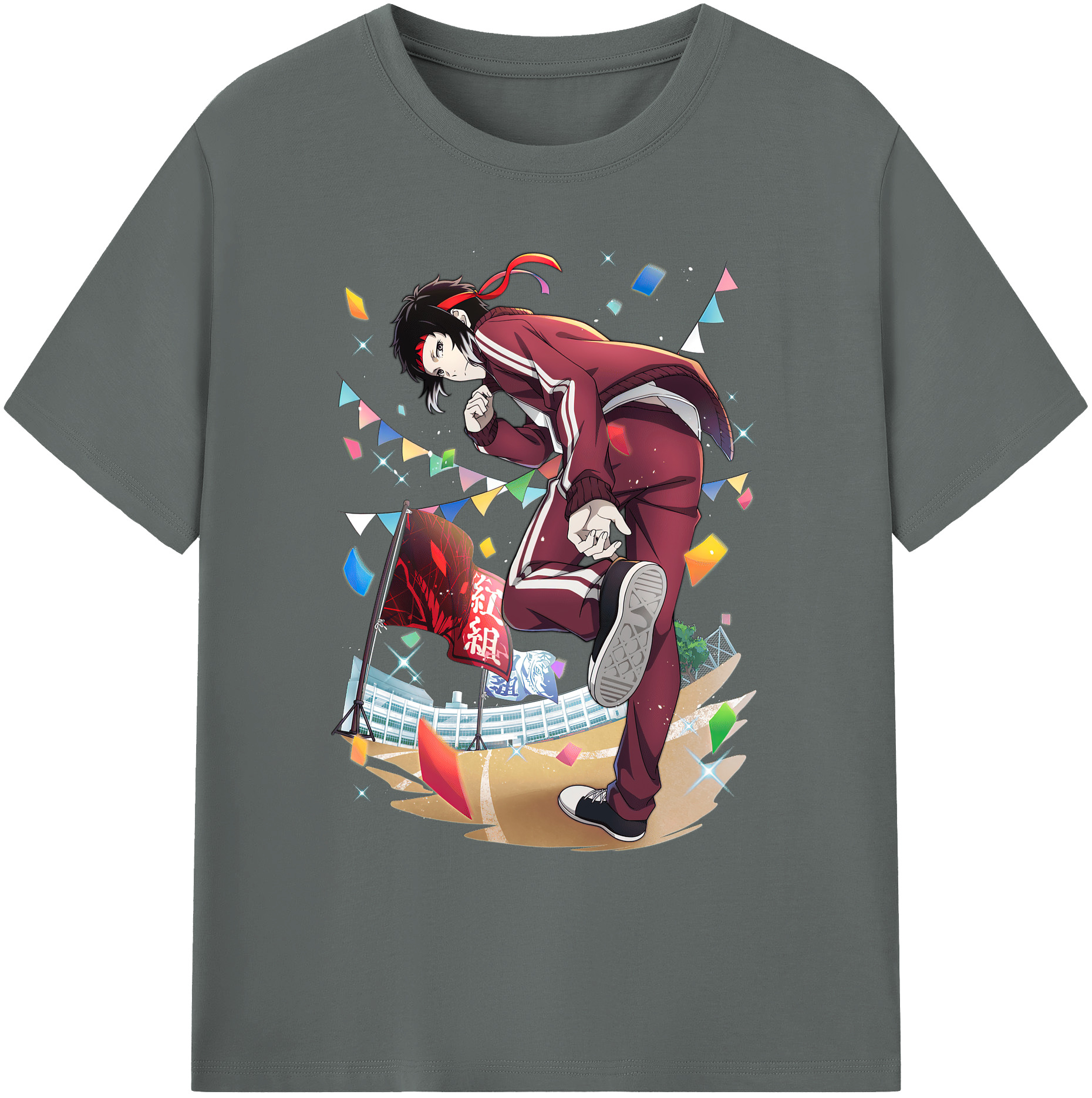 （画像用） 文豪ストレイドッグス Bungo Stray Dogs 綿100％ メンズ半袖Tシャツ｜肌触りやわらか＆通気性